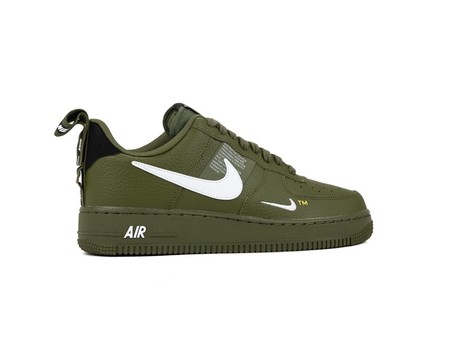AIR FORCE 1 '07 LV8 UTILITY OLIVE CANVAS-WHITE-BLA-AJ7747-300-img-3