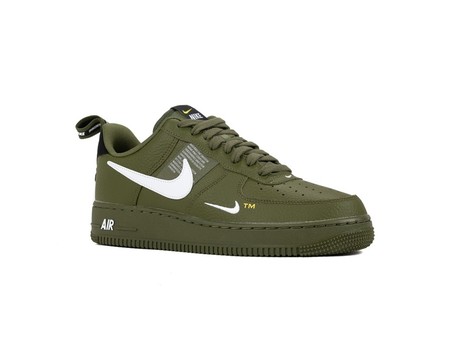 AIR FORCE 1 '07 LV8 UTILITY OLIVE CANVAS-WHITE-BLA-AJ7747-300-img-2