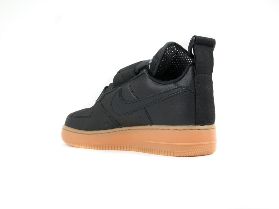 Fatal Tratar Admisión NIKE AIR FORCE 1 UTILITY BLACK-WHITE-GUM MED BROWN - AO1531-002 -  Zapatillas Sneaker - TheSneakerOne