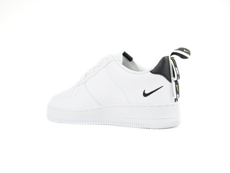 NIKE AIR FORCE 1 '07 LV8 UTILITY WHITE-WHITE-BLACK-AJ7747-100-img-4