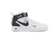 NIKE AIR FORCE 1 MID '07 LV8 SHOE WHITE-BLACK-TOUR-804609-103-img-1