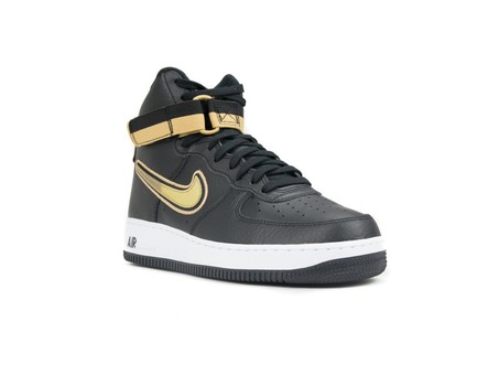 NIKE AIR FORCE 1 HIGH '07 LV8 SPORT BLACK-METALLIC-AV3938-001-img-1
