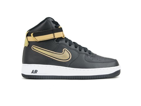 NIKE AIR FORCE 1 HIGH '07 LV8 SPORT BLACK-METALLIC-AV3938-001-img-2