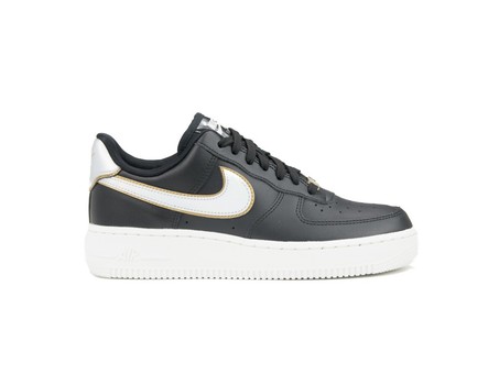 NIKE WMNS  AIR FORCE 1 '07 METALLIC BLACK-AR0642-002-img-1