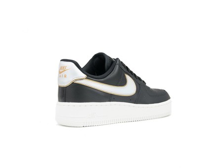 NIKE WMNS  AIR FORCE 1 '07 METALLIC BLACK-AR0642-002-img-3