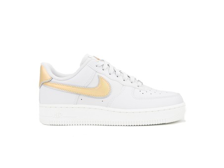 NIKE WMNS  AIR FORCE 1 '07 METALLIC VAST GREY-AR0642-001-img-1