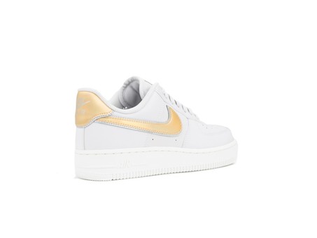 NIKE WMNS  AIR FORCE 1 '07 METALLIC VAST GREY-AR0642-001-img-3