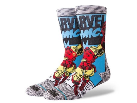 CALCETINES STANCE IRON MAN COMIC-M546D18IRO-GRY-img-1