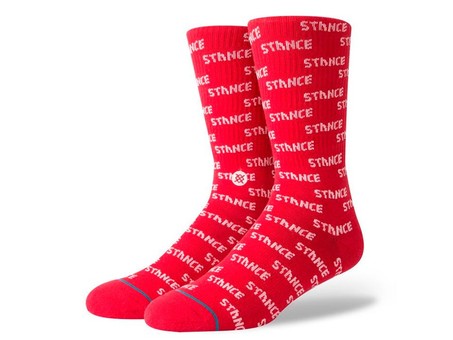 CALCETINES STANCE REPEAT-M546D18REP-RED-img-1