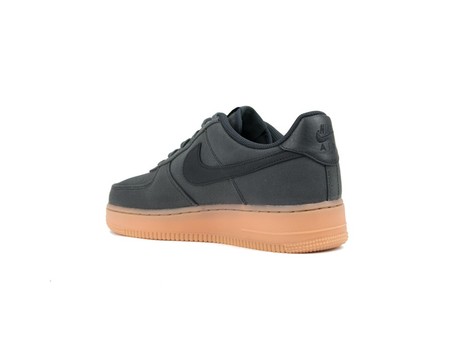 Anciano Bueno clima NIKE AIR FORCE 1 '07 LV8 STYLE BLACK-BLACK-GUM MED BROWN - AQ0117-002 -  TheSneakerOne