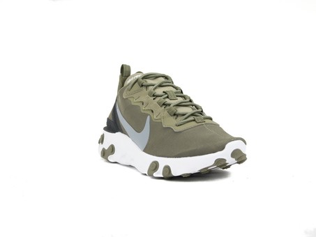 NIKE  REACT ELEMENT 55 MEDIUM OLIVE-BQ6166-200-img-2
