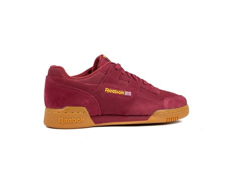 REEBOK WORKOUT PLUS SUEDE PERF GUM PACK RED SOLAR-DV4285-img-3