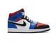 AIR JORDAN 1 MID WHITE BLACK-HYPER ROYAL-554724-124-img-1
