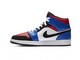 AIR JORDAN 1 MID WHITE BLACK-HYPER ROYAL-554724-124-img-2