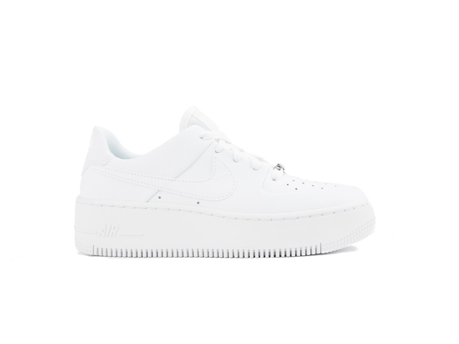 hélice Anónimo Economía NIKE WMNS AIR FORCE 1 SAGE LOW WHITE - AR5339-100 - - TheSneakerOne