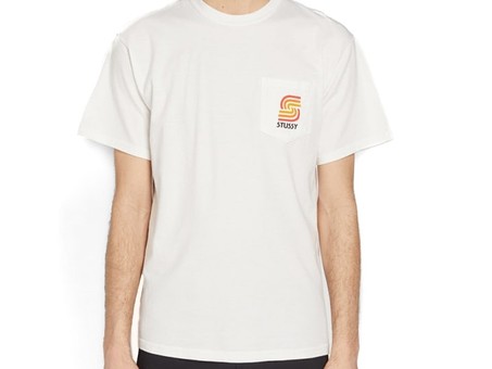 STUSSY S BLEND PIG. DYED PKT TEE NATURAL-1944207-NA-img-1