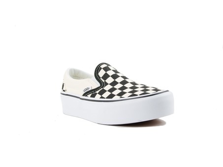 VANS UA CLASSIC SLIP-ON PLATFORM BLACK WHITE-VN00018EBWW-img-2