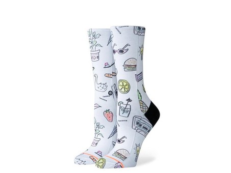 CALCETINES STANCE SHOPPING LIST-W525A19SHL-WHT-img-1