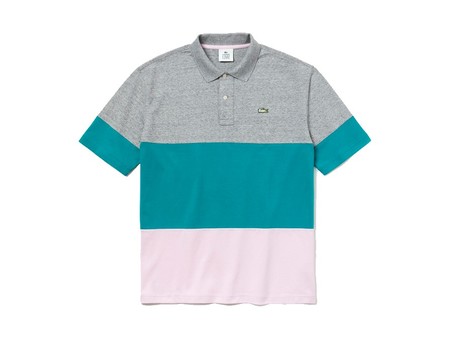 POLO LACOSTE GRIS VERDE-DH3645-7QJ-img-1