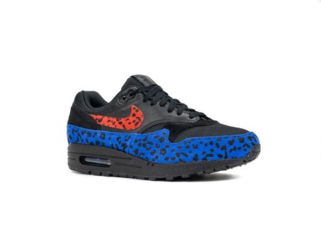 NIKE W AIR MAX 1 PRM BLACK HABANERO RED-RACER BLUE-BV1977-001-img-2