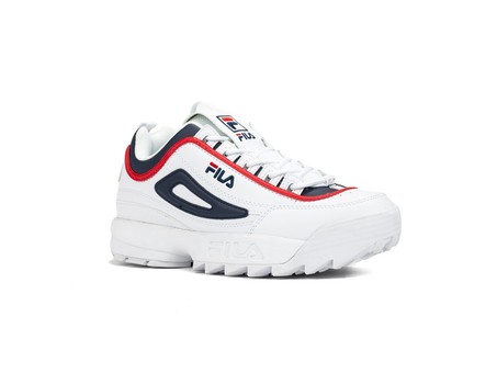 FILA DISRUPTOR CB LOW WHITE FILA NAVY-1010575-01M-img-2