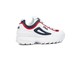 FILA DISRUPTOR CB LOW WHITE FILA NAVY-1010575-01M-img-3