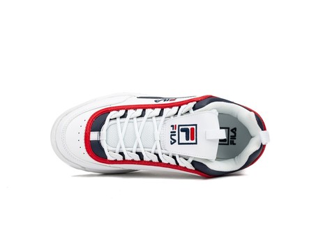 FILA DISRUPTOR CB LOW WHITE FILA NAVY-1010575-01M-img-5