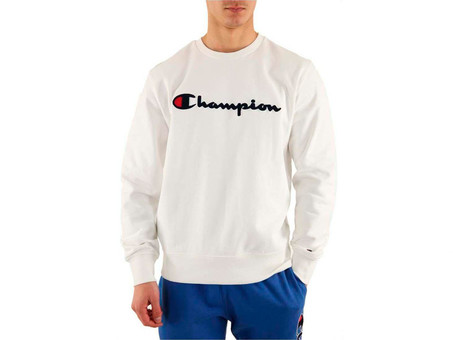 SUDADERA CHAMPION LOGO WHITE-212942-WW001-img-1