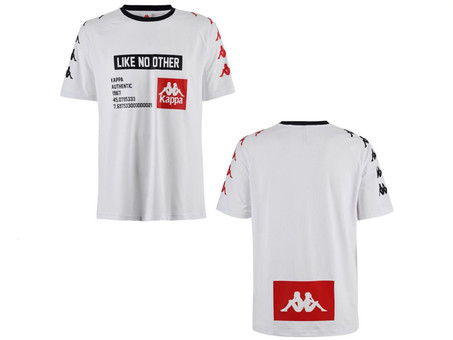 CAMISETA KAPPA BASTIL WHITE FOOTBALL-304IBC0-912-img-2