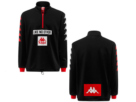 CHAQUETA KAPPA BATUC BLACK FOOTBALL-304ICT0-911-img-2