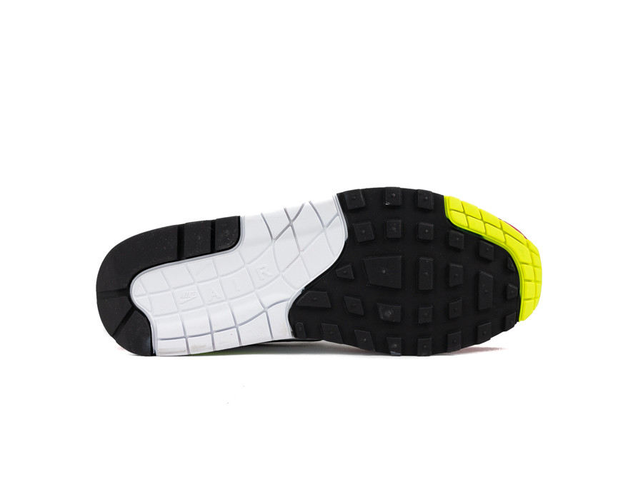 NIKE AIR MAX 1 WHITE BLACK-VOLT-RUSH PINK AH8145-111 - zapatillas sneaker - TheSneakerOne
