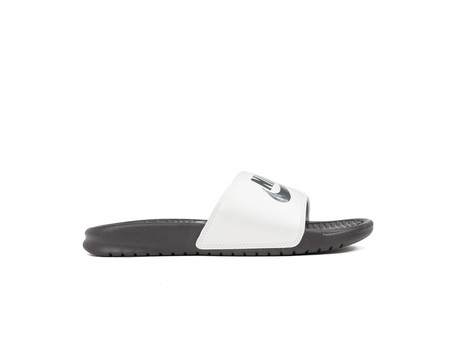 NIKE BENASSI JUST DO IT. SANDAL WOMEN THUNDER GREY-343881-009-img-1
