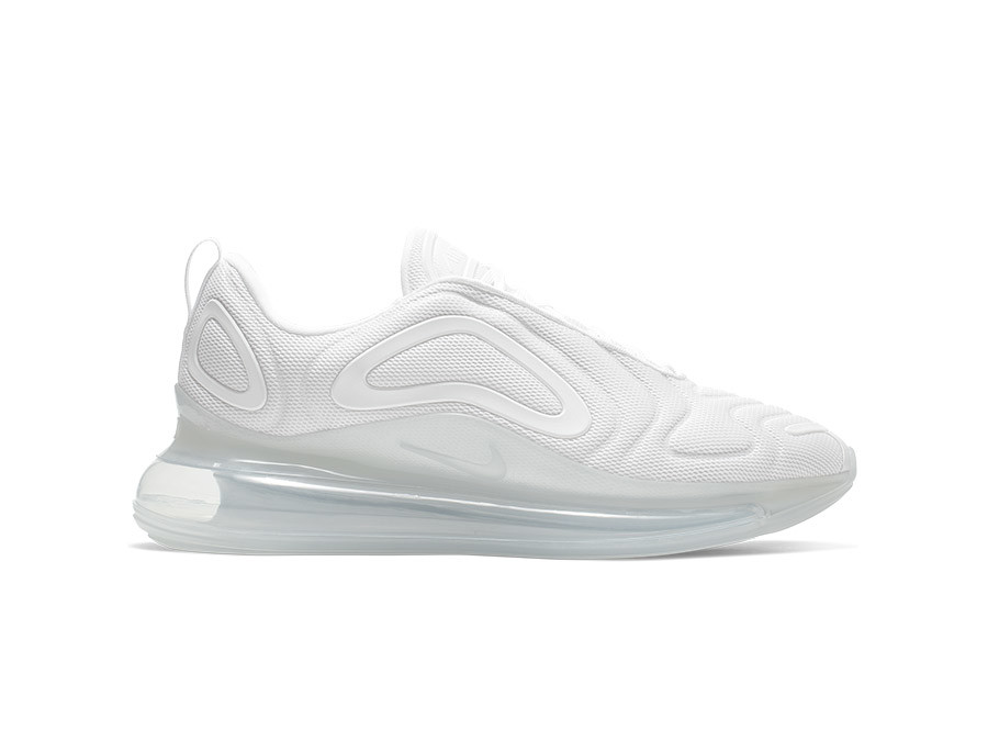 NIKE MAX 720 WHITE WHITE-MTLC PLATINUM - AO2924-100 - zapatillas sneaker - TheSneakerOne
