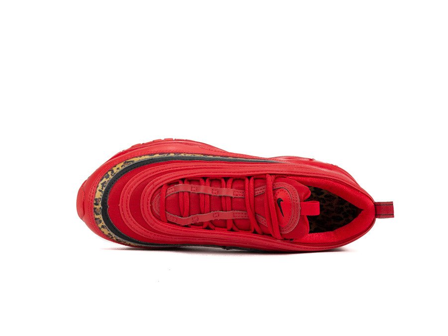 NIKE WMNS MAX 97 LEOPARD RED BV6113-600 - - TheSneakerOne