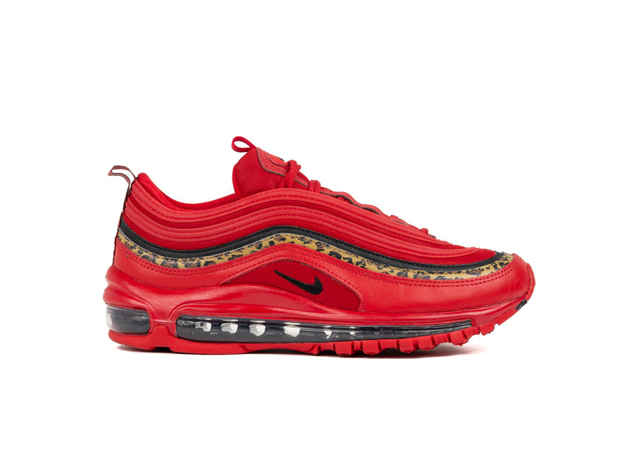 NIKE WMNS AIR MAX LEOPARD RED BV6113-600 - - TheSneakerOne