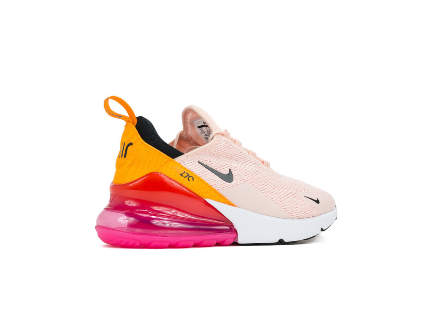 AIR MAX 270 WOMEN WASHED CORAL-BLACK-LASER FUCHSIA - AH6789-603 - mujer - TheSneakerOne