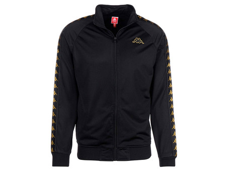 KAPPA ANNISTON SLIM SWEAT SHIRTT BLACK GOLD-301EFU0-C20-img-1