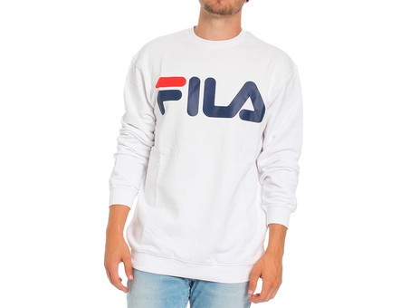 FILA SUDADERA CLASSIC LOGO BRIGHT WHITE-680431-BW-img-1