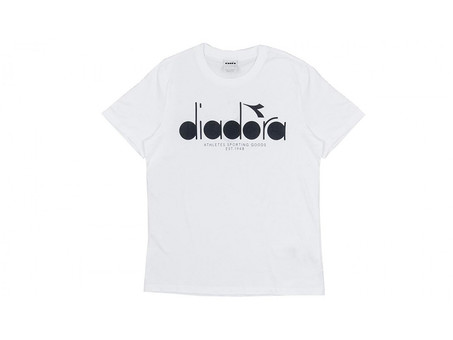 DIADORA T-SHIRT SS BL WHITE BIG LOGO-502.161924-C7544-img-1