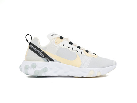 NIKE REACT ELEMENT 55 WHITE-PALE VANILLA-BQ6166-101-img-1