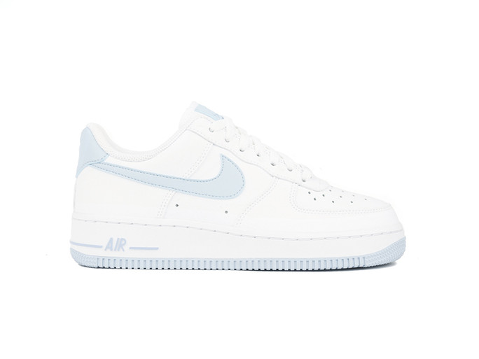 NIKE AIR FORCE 1 07 WOMEN WHITE-LT ARMORY BLUE AH0287-104 - mujer - TheSneakerOne