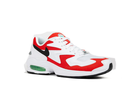 NIKE AIR MAX2 LIGHT WHITE BLACK-HABANERO RED-COOL GREY-AO1741-101-img-2