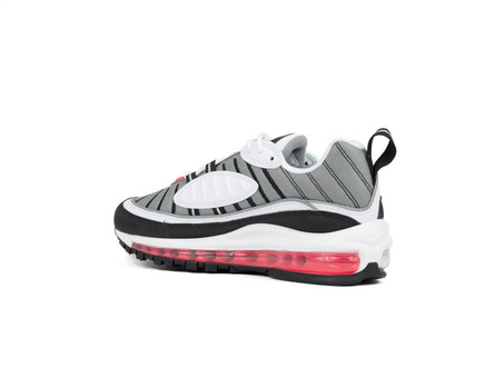 NIKE AIR MAX 98 WOMEN WHITE-SOLAR RED-DUST-REFLECT SILVER-AH6799-104-img-4