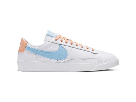 NIKE BLAZER LOW LE WHITE PSYCHIC BLUE SUNSET HAZE-AV9370-104-img-1