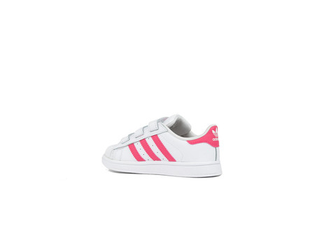 ADIDAS SUPERSTAR CF I WHITE PINK-CG6638-img-4