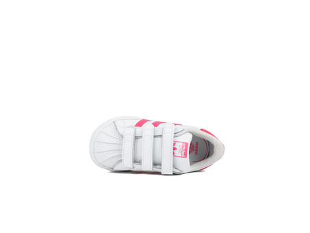 ADIDAS SUPERSTAR CF I WHITE PINK-CG6638-img-6