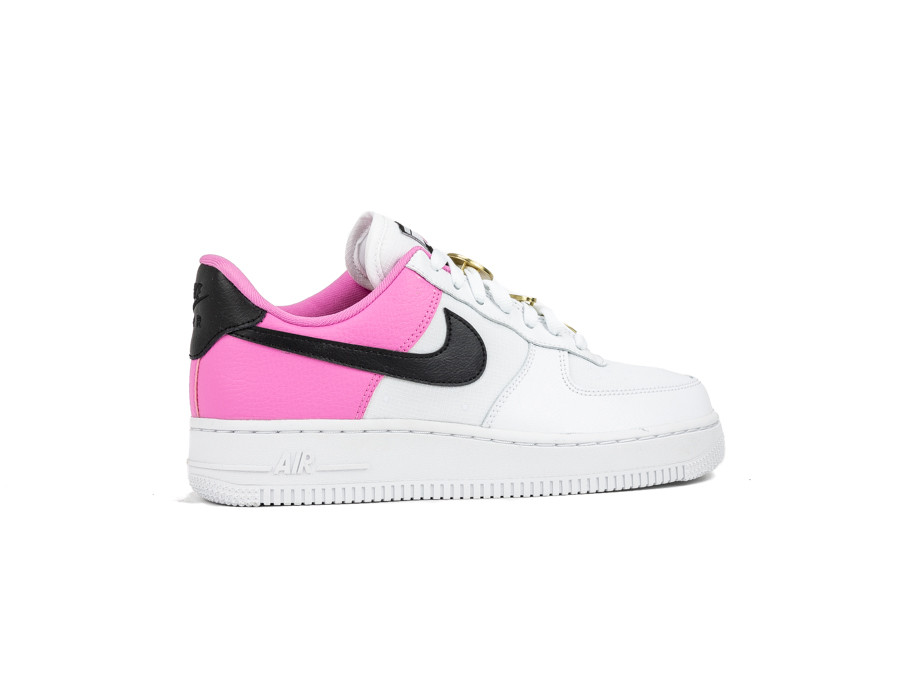 NIKE AIR FORCE 1 07 SE SHOE WHITE 100 CHINA ROSE - - TheSneakerOne