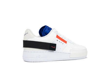 NIKE AIR FORCE 1 TYPE SUMMIT WHITE RED ORBIT-CI0054-100-img-3