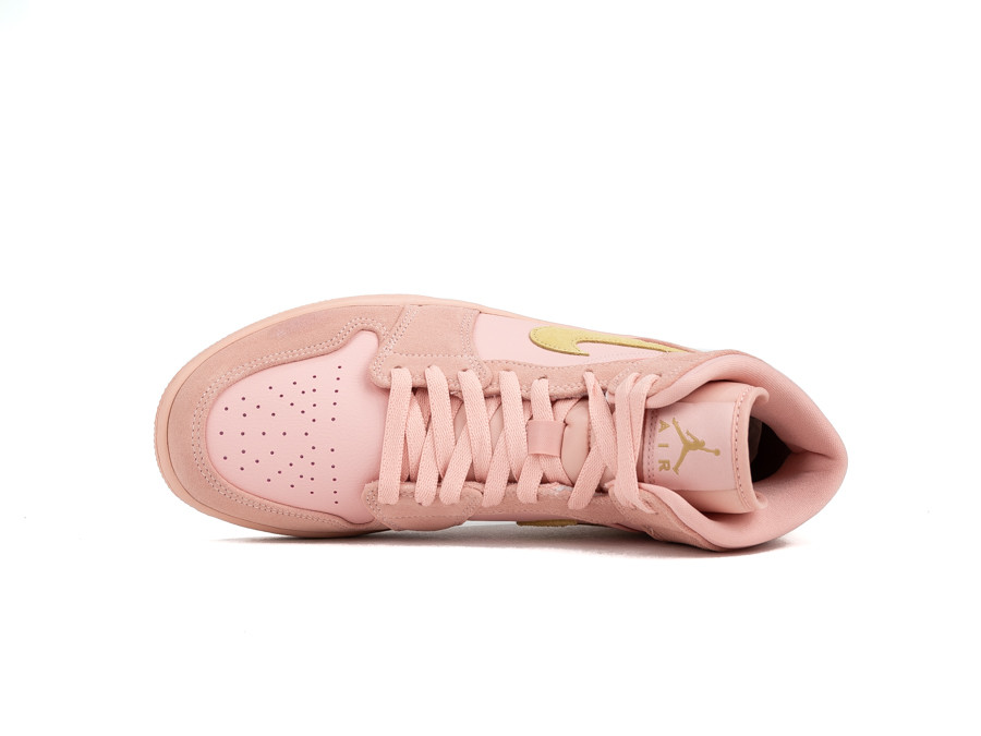 air jordan 1 mid se coral stardust