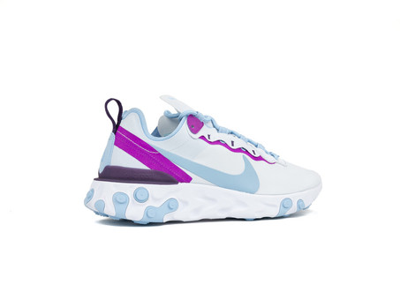 NIKE REACT ELEMENT 55 FOOTBALL GREY PSYCHIC BLUE-BQ2728-008-img-3